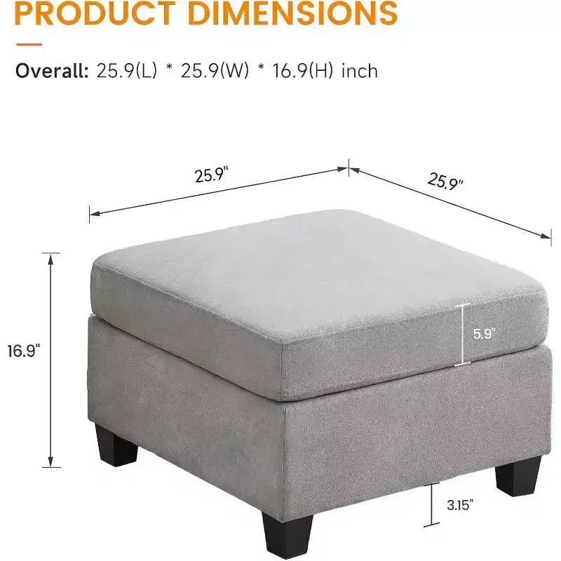 Pouf modulable