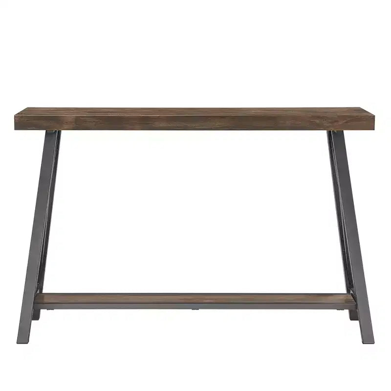 Table console avec étagère