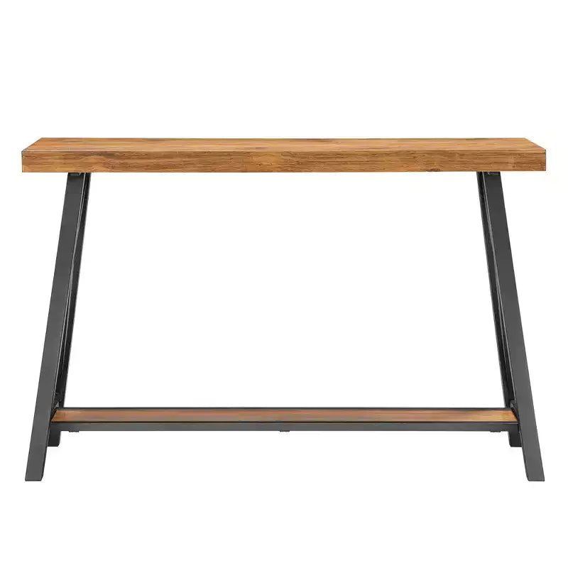 Table console avec étagère