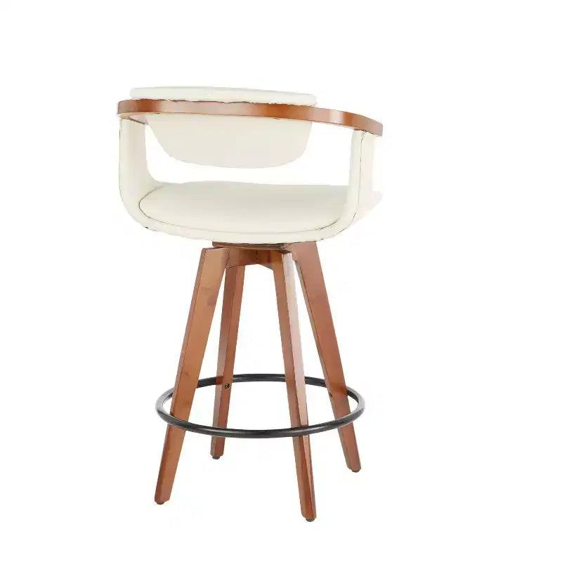 Barhocker in Tresenhöhe im Mid-Century-Modern-Stil