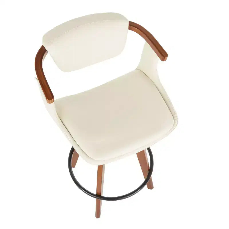Barhocker in Tresenhöhe im Mid-Century-Modern-Stil