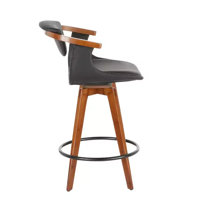 Barhocker in Tresenhöhe im Mid-Century-Modern-Stil