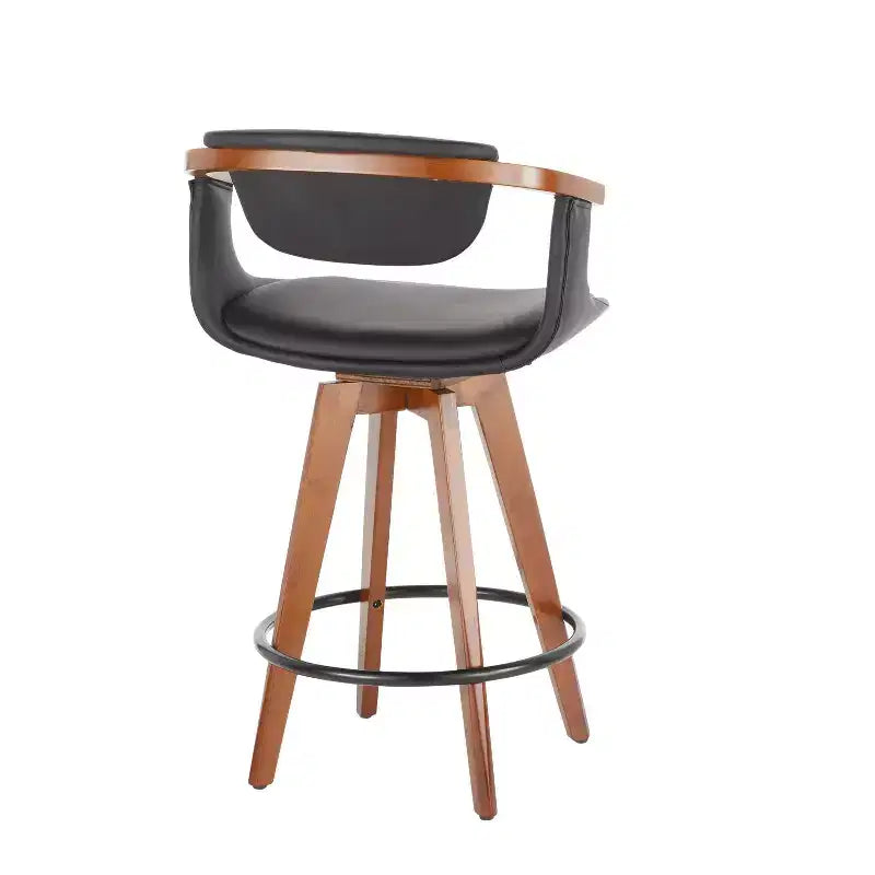Barhocker in Tresenhöhe im Mid-Century-Modern-Stil