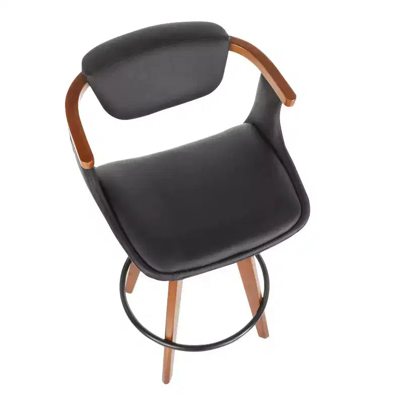 Barhocker in Tresenhöhe im Mid-Century-Modern-Stil